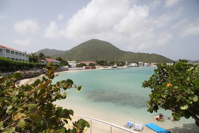 View of Grand Case from Grand Case Beach Resort